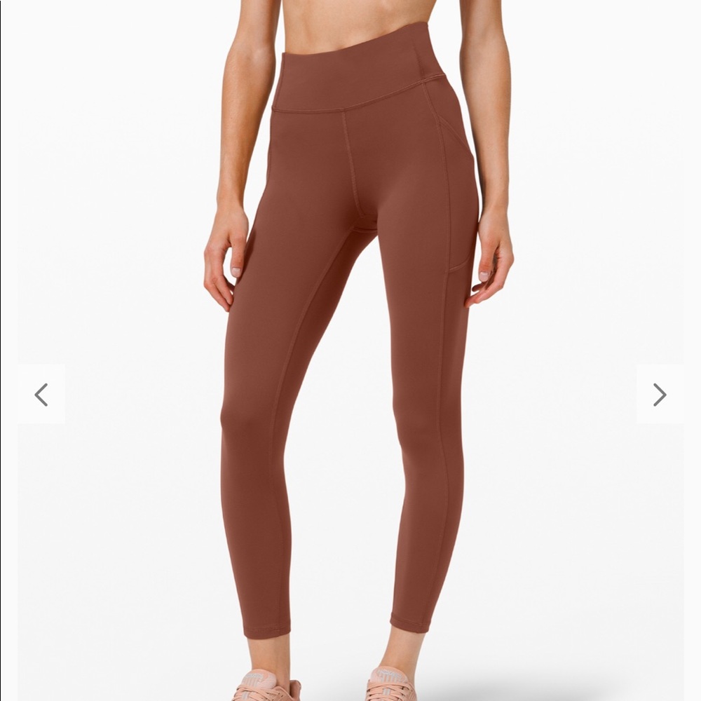 Lululemon Invigorate High Rise Tight 25” size 6